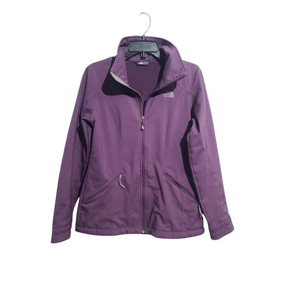 The North Face Women’s Parkslope WindWall Softshell Jacket Medium Purple GUC - Picture 1 of 7